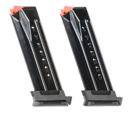 Ruger 90691 Security-9 Value Pack 17rd Magazine Fits Ruger Security-9 9mm Luger Black Oxide 2 Pack