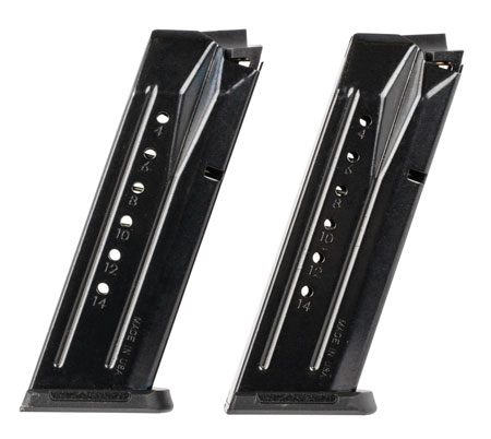 Ruger 90684 Security-9 Value Pack 15rd Magazine Fits Ruger Security-9 9mm Luger Black Oxide 2 Pack