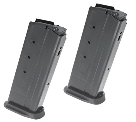 Ruger 90711 Ruger-5.7 Value Pack 20rd Magazine Fits Ruger-5.7 5.7x28mm 20rd Black Oxide 2 Pack