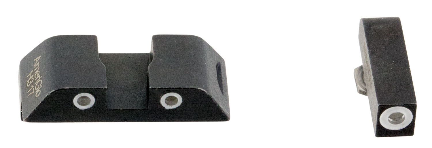 AmeriGlo GL113 Classic Tritium Sight Set for Glock  Gen 1-4 9mm/40 /380 Gen 5 10mm/45