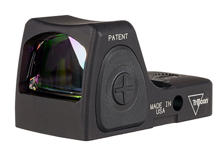 Trijicon 3100002 RMRcc Matte Black 6.5 MOA Red LED Dot scope product photo — Aggressive Guns