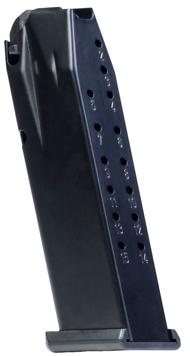 Canik MA595 15rd 9mm Luger Magazine for TP9SF Elite Black Steel product photo — Aggressive Guns