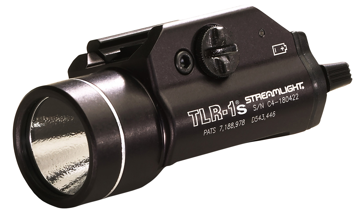 Streamlight 69210 TLR-1S Weapon Light w/Strobe 300 Lumens White LED product photo — Aggressive Guns