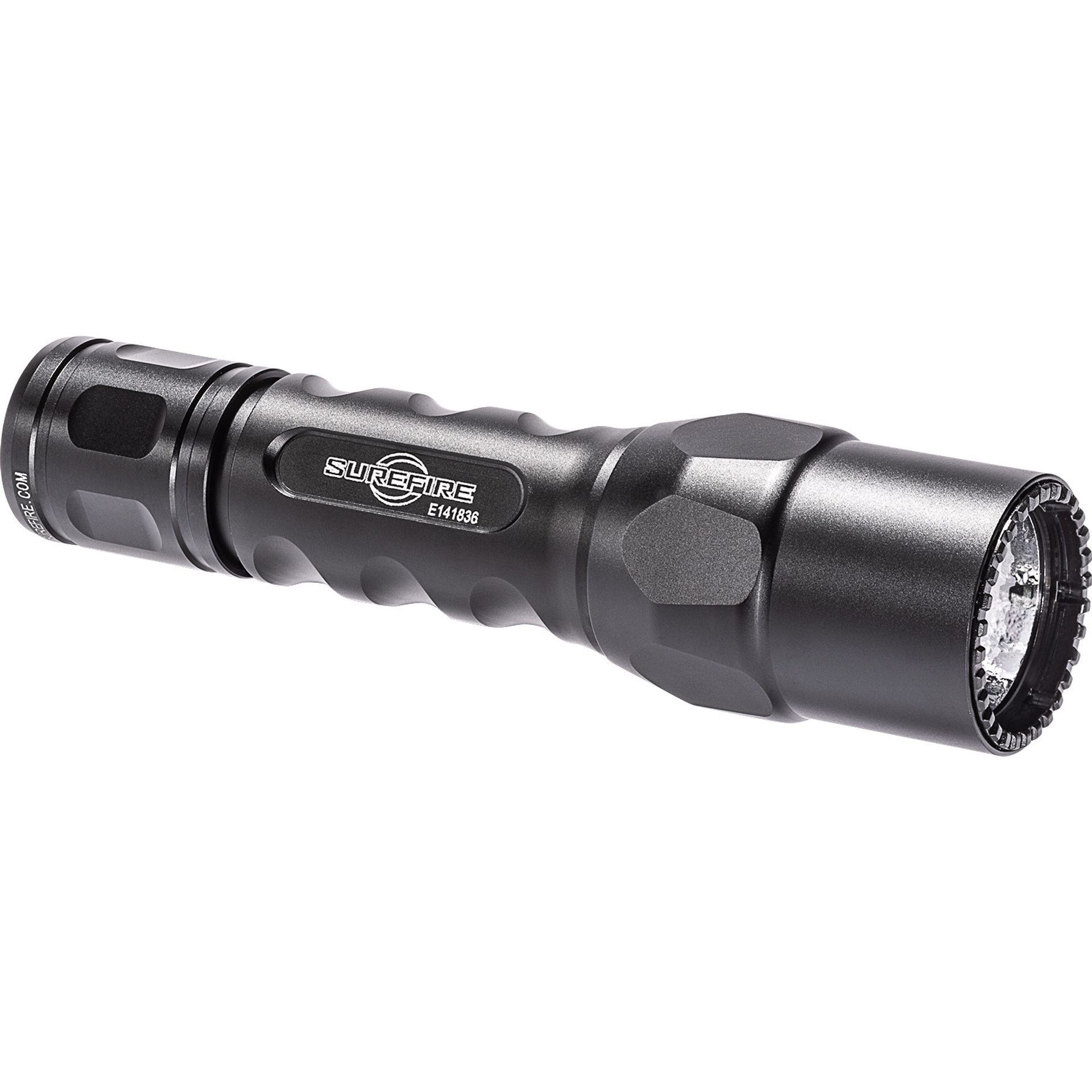 SureFire 6PXDBK 6PX Pro Black Anodized Aluminum White LED 15/600 Lumens product photo — Aggressive Guns