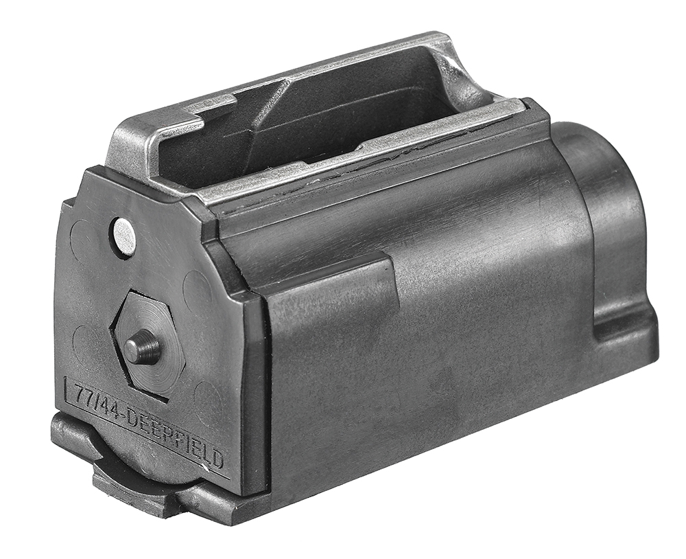Ruger 90176 4rd Black Rotary Magazine Fits Ruger 77 in 44 remington magnum product photo — Aggressive Guns