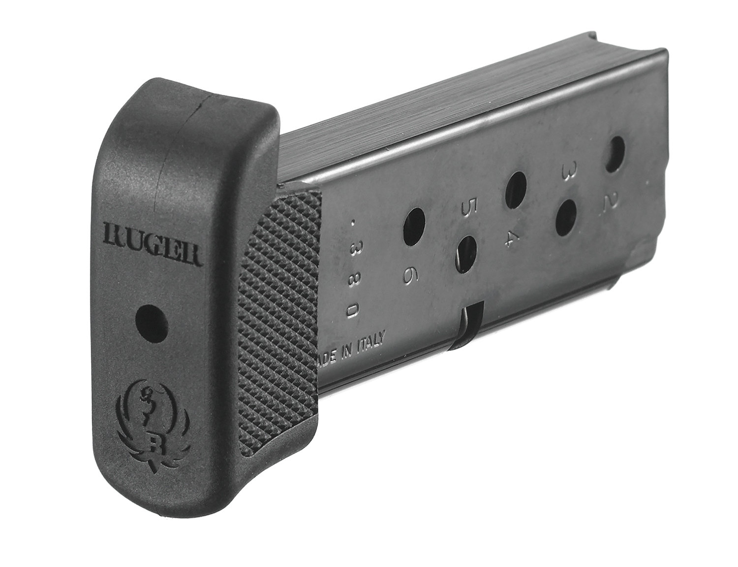 Ruger 90405 LCP 7rd 380 ACP Extended For Ruger LCP Blued Steel product photo — Aggressive Guns