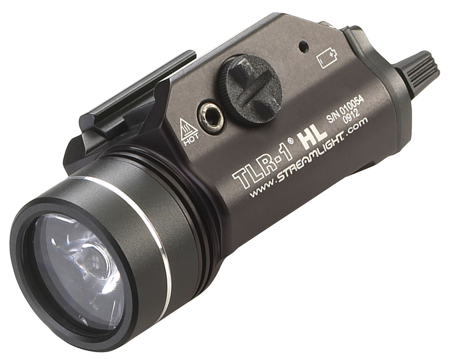 Streamlight 69260 TLR-1 HL Weapon Light Black Anodized For Handguns 1000 Lumens White LED product photo — Aggressive Guns