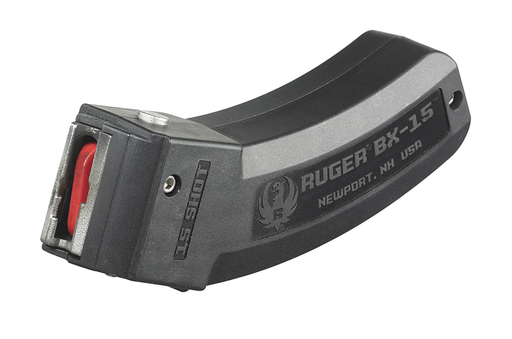 Ruger 90463 BX-15 15rd Magazine Fits Ruger 10/22/SR/American Rimfire/ 77/Charger 22LR product photo — Aggressive Guns