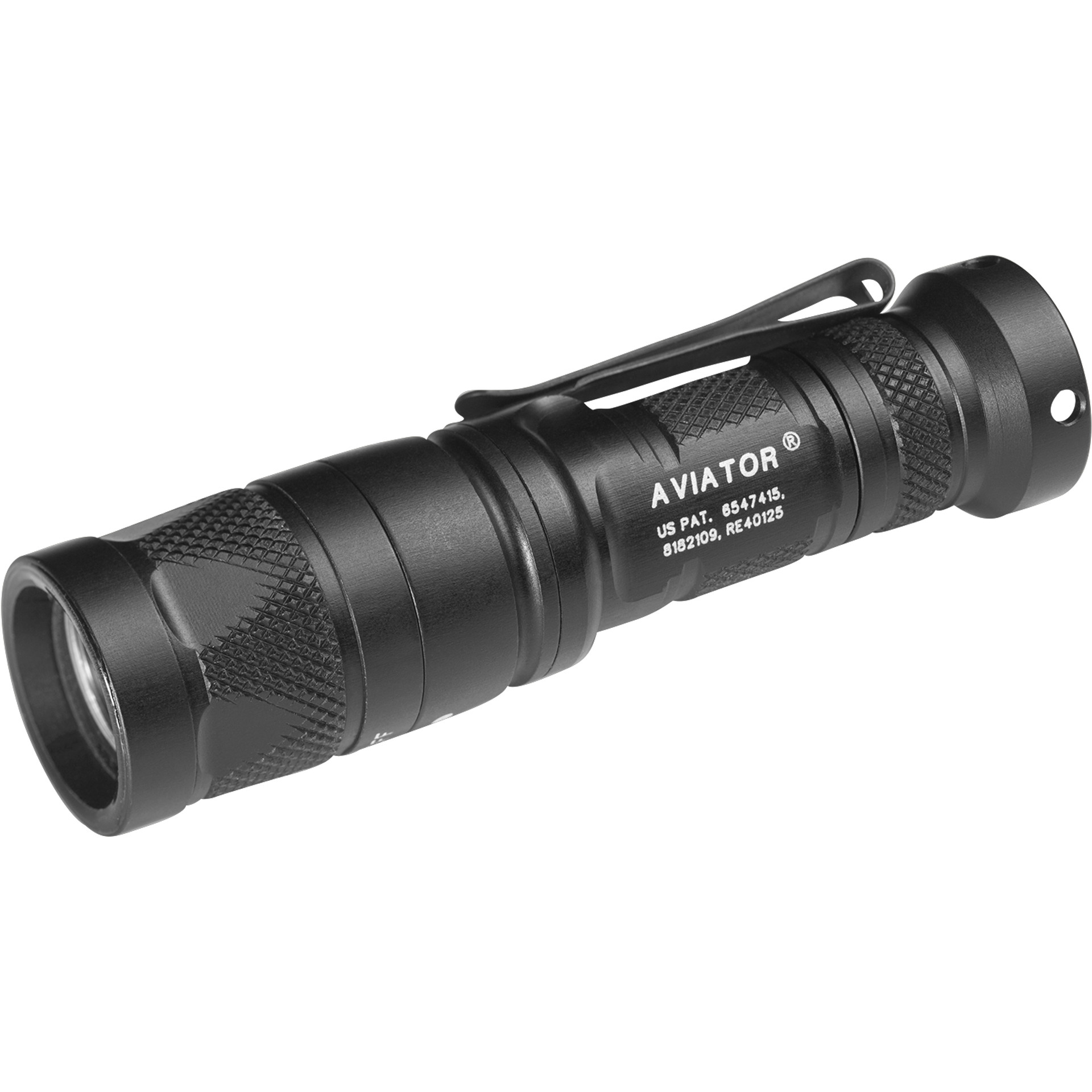 SureFire AVIATORRD Aviator Black Anodized Aluminum Red/White LED 250 Lumens product photo — Aggressive Guns