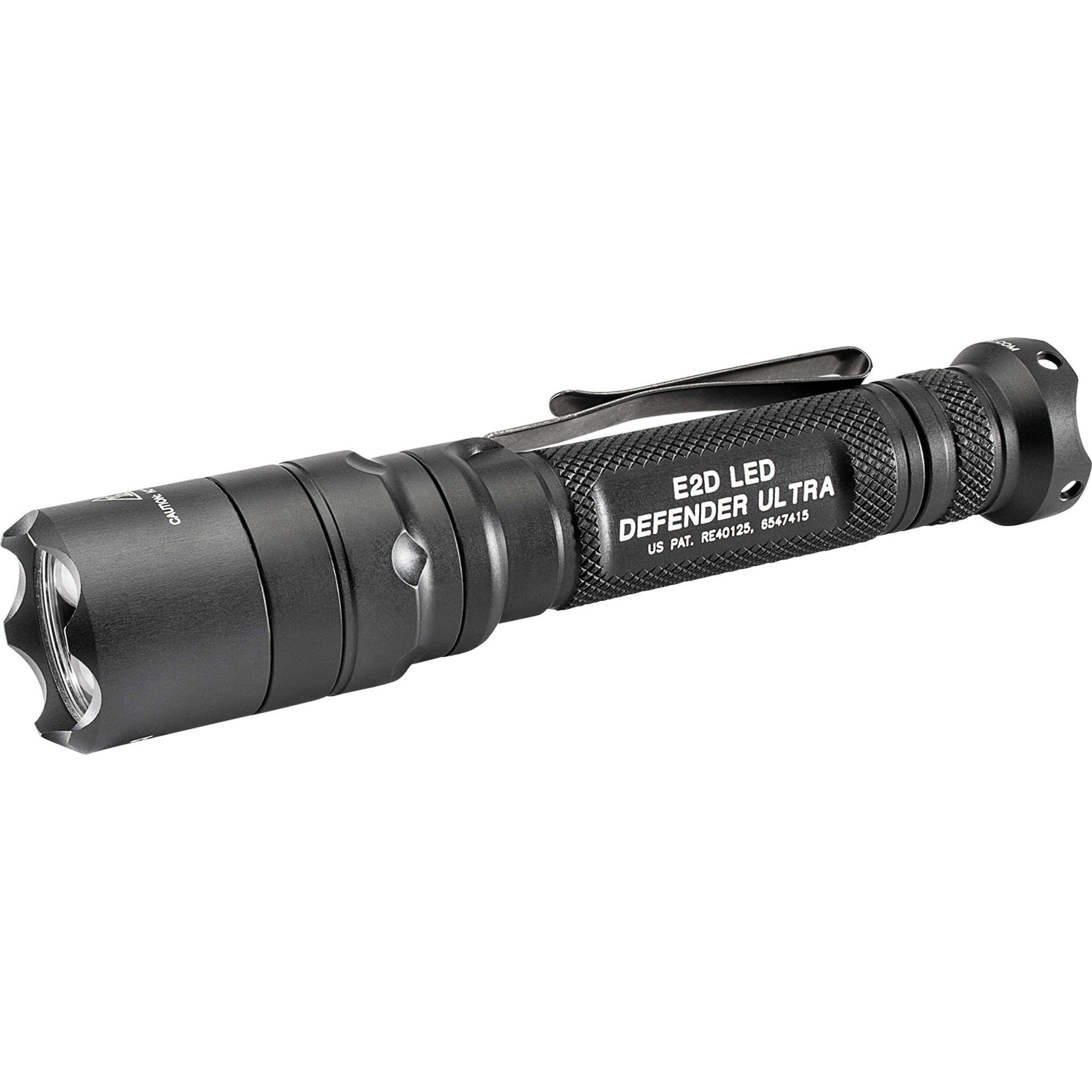 SureFire E2DLUA E2D Defender Ultra Black Anodized Aluminum White LED 5/1000 Lumens product photo — Aggressive Guns
