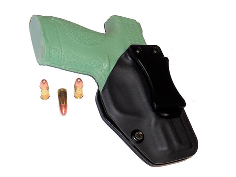 Stampede Concealment Inside IWB Kydex Holster Smith & Wesson M&P SHIELD/SHIELD 2.0 9/40 product photo — Aggressive Guns